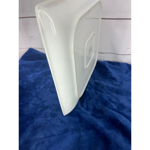 Thresholds‎ Single White Square Serving Dish Plate - Picture 6 of 7